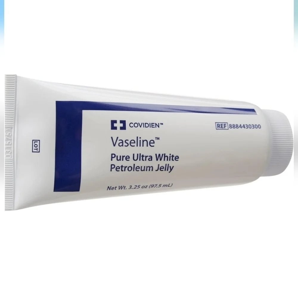 Vaseline Pure Ultra White Petroleum Jelly Adults Kids Med NWT 3.25 OZ